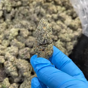 Frosty - THCa Flower - Indica Strain - 41.86% High Potency @ HighHippy.com 4 free Overnight Shipping!