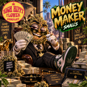 Money Maker Smalls THCa Flower — Indica — 36.62% — Exotic - Image 2