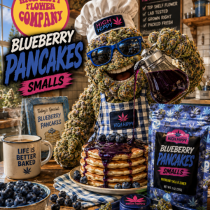Blueberry Pancakes Smalls THCa Flower β Indica β 31.53% β Exotic - Image 2