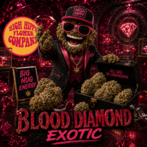 Blood Diamond THCa Flower – 33.64% – Indica – Exotic - Image 2