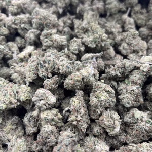 Peach Crescendo THCa Flower – 33.61% – Indica – Exotic Indoor - Image 2