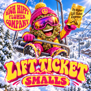 Lift Ticket (Smalls) THCa Flower – 36.59% – Hybrid – Exotic - Image 2