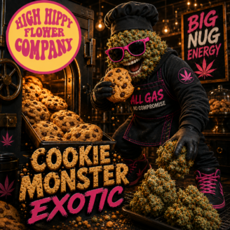 Cookie Monster Exotic THCA Hemp Flower