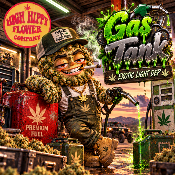 Gas Tank Exotic Light Dep THCa Hemp Flower