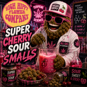 Super Cherry Sour - Smalls THCa Hemp Flower