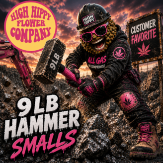 9 lb Hammer Smalls THCa Hemp Flower
