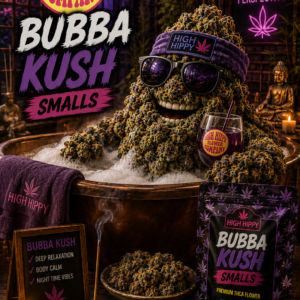 Bubba Kush Smalls THCa Flower – 35.88% – Indica - Image 2