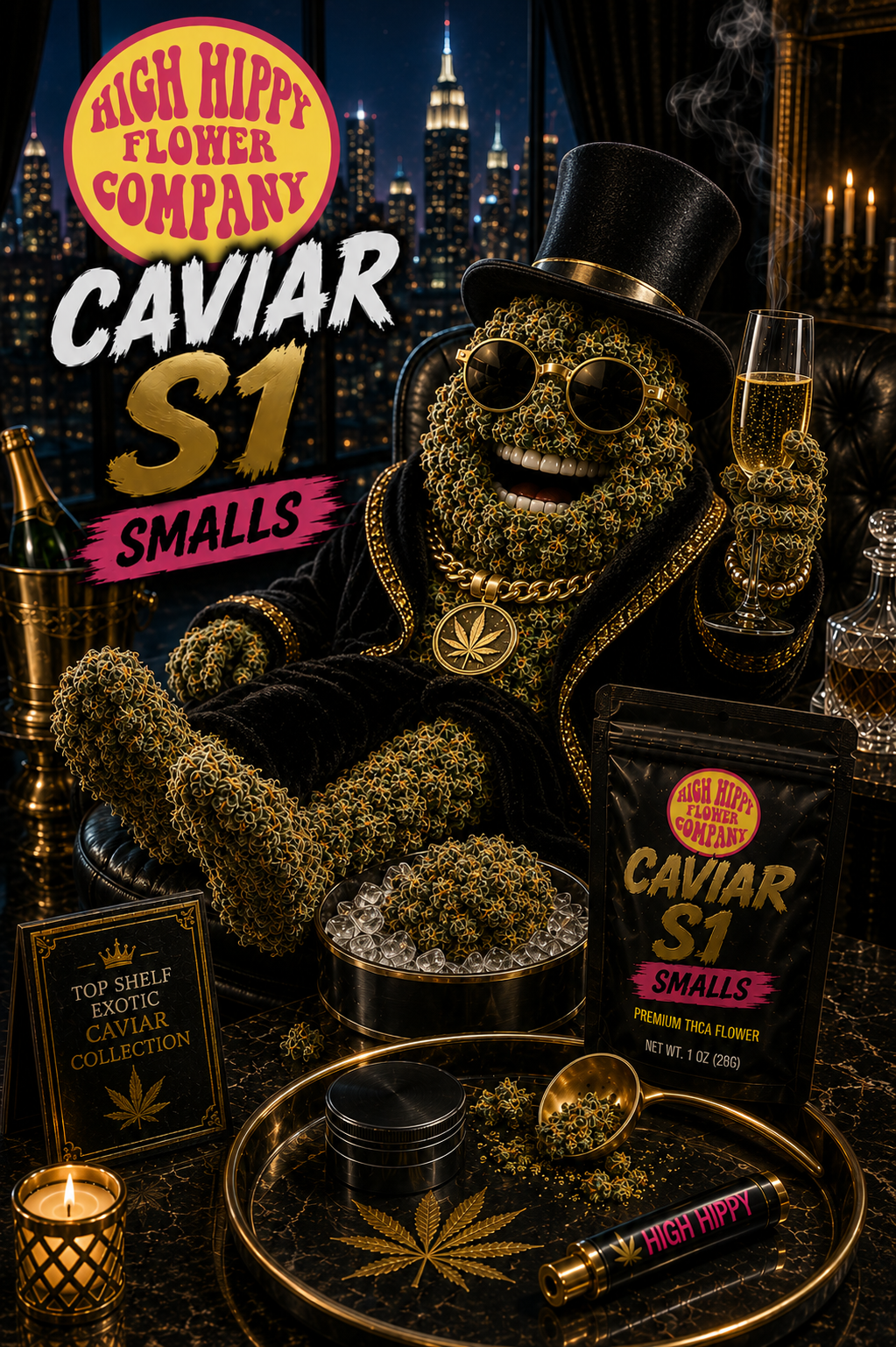 Caviar S1 THCA flower — High Hippy