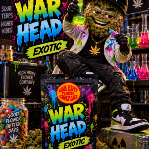 War Head THCa Flower – 31.47% – Sativa – Super Exotic - Image 2