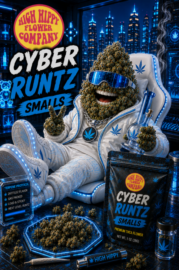 Cyber Runtz Smalls THCa Hemp Flower
