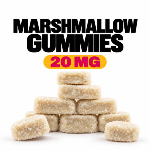 Marshmallow Gummies 20 MG THCa Edibles Marshmallow Gummies 20 MG THCa Edibles